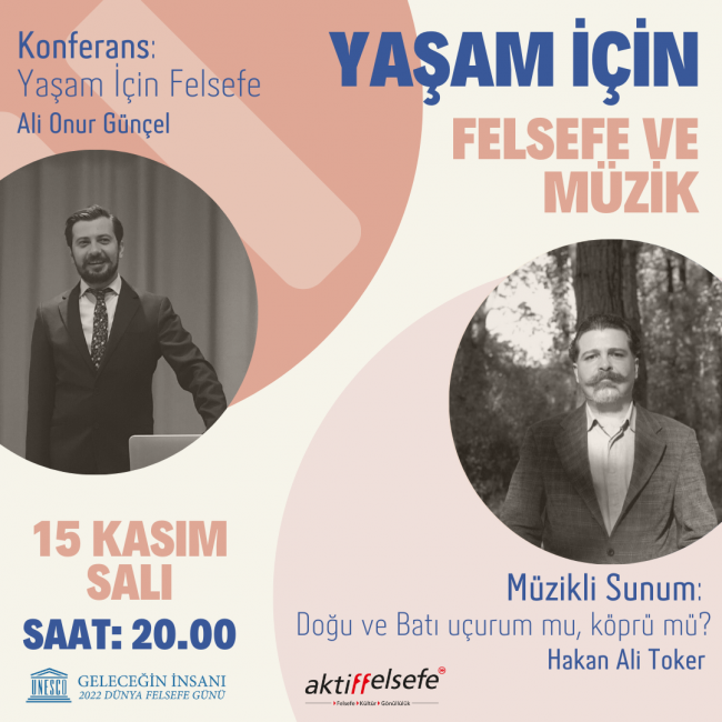 Yaşam İçin Felsefe ve Müzik İnstagram Gönderisi